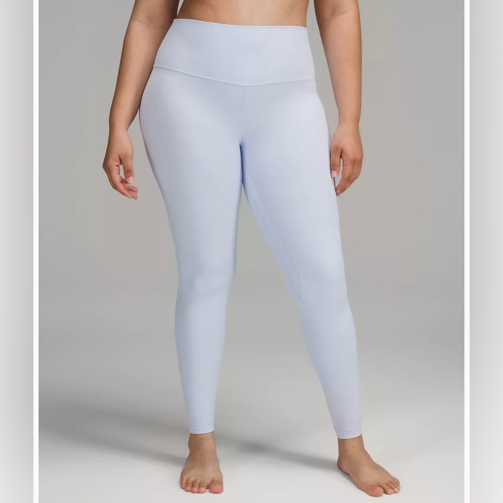 LuluLemon Align HR High Rise Pant 28” PSLB Pastel Blue NWT